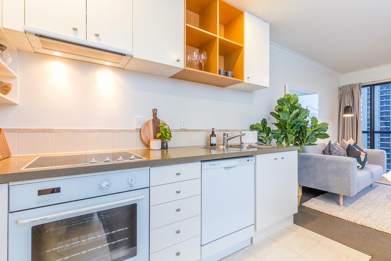Lovely City Apartment! Views, Pool And Gym Auckland Dış mekan fotoğraf