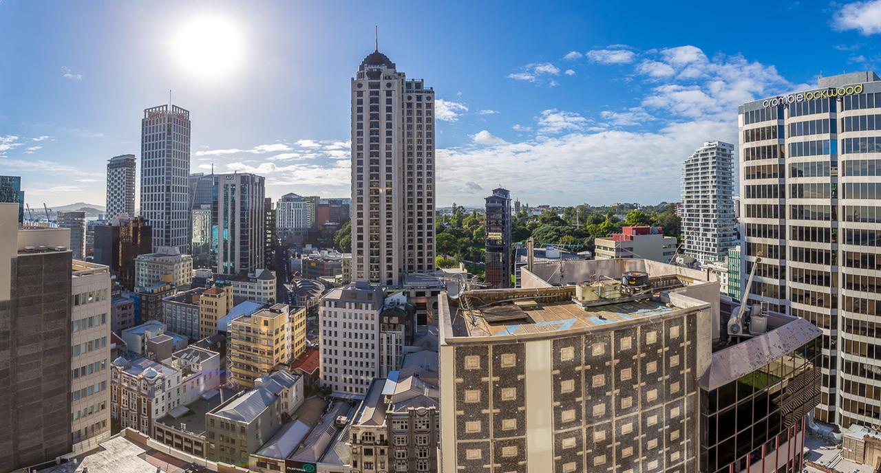 Lovely City Apartment! Views, Pool And Gym Auckland Dış mekan fotoğraf